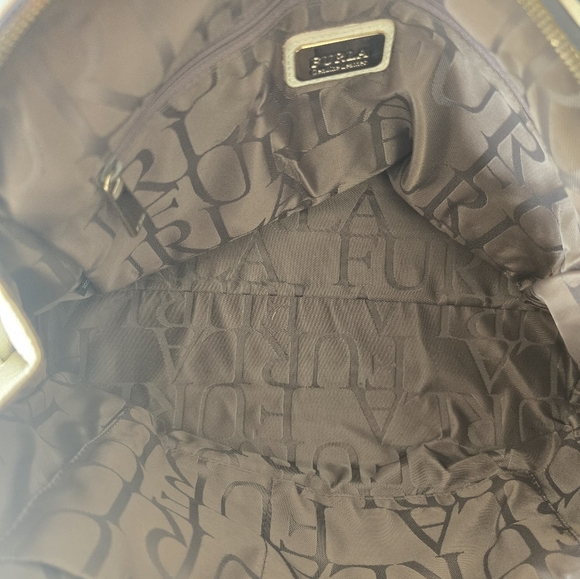 FURLA Genuine Python Embossed One Shoulder Bag Pony Style Women Authentic - Picture 14 of 15